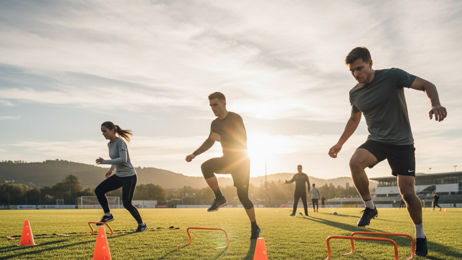 What are some sports that require a lot of agility?
