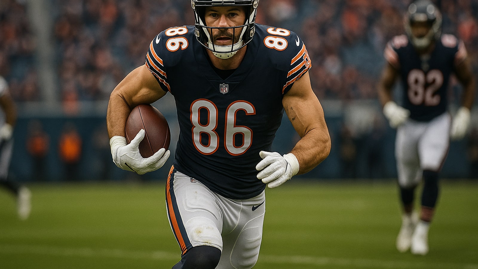 When did Zach Miller join the Chicago Bears?