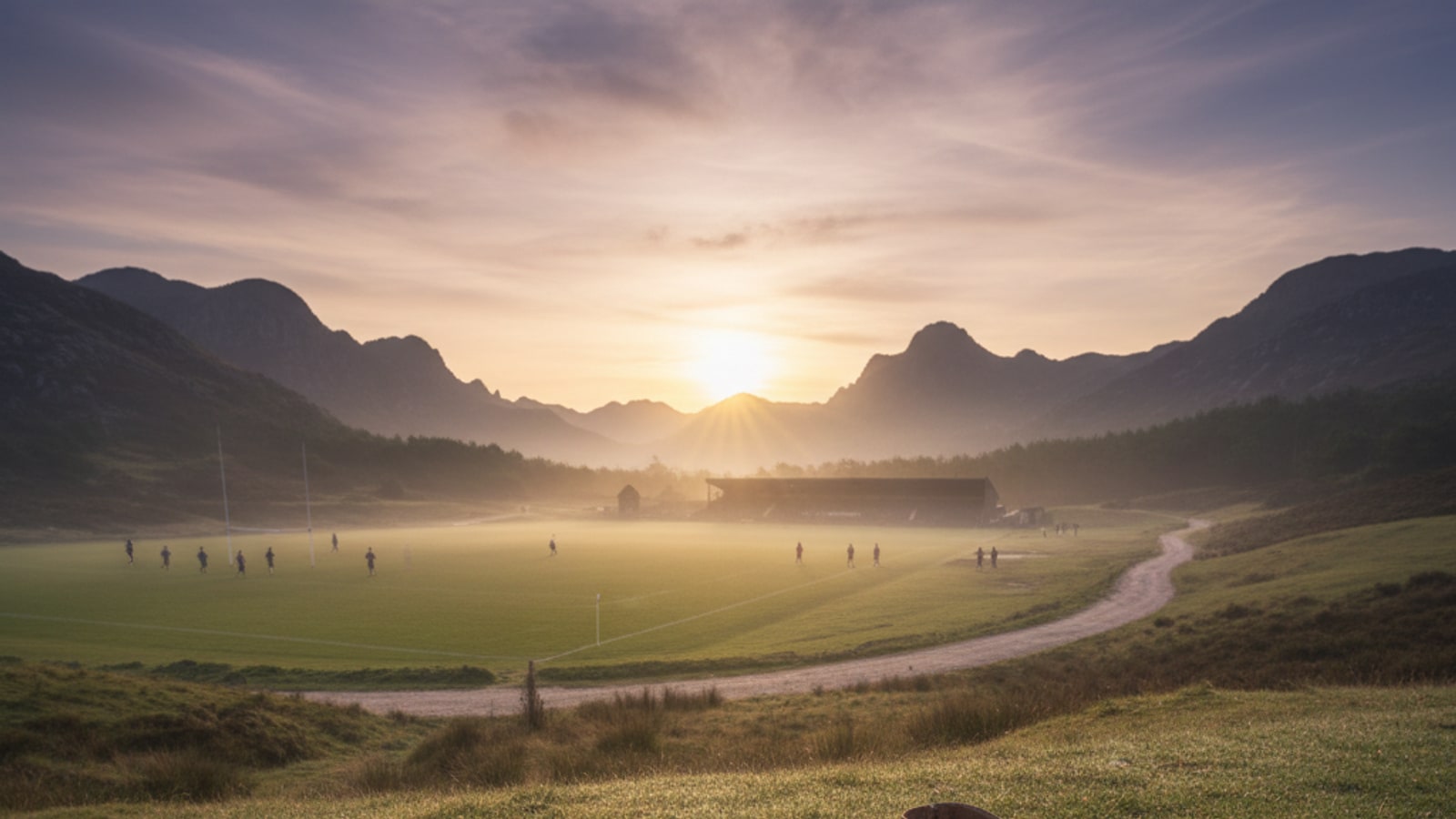 What kind of music should I listen to before a rugby game?