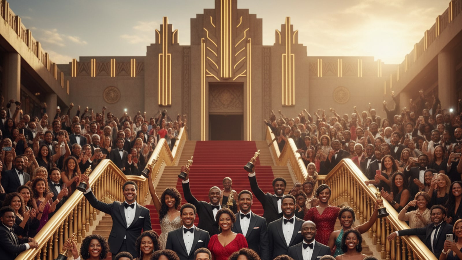 Are there any actors of color at the Oscars?