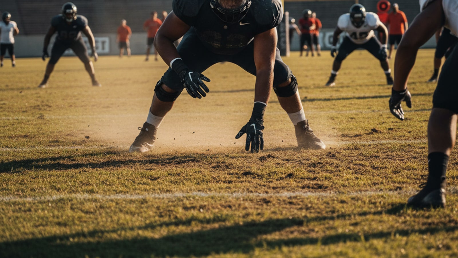 What are the duties of a defensive tackle?