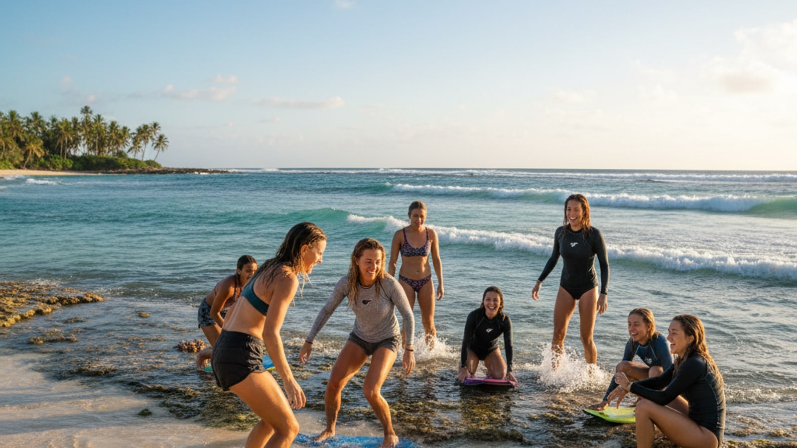 What was the purpose of the Miss Reef contest?