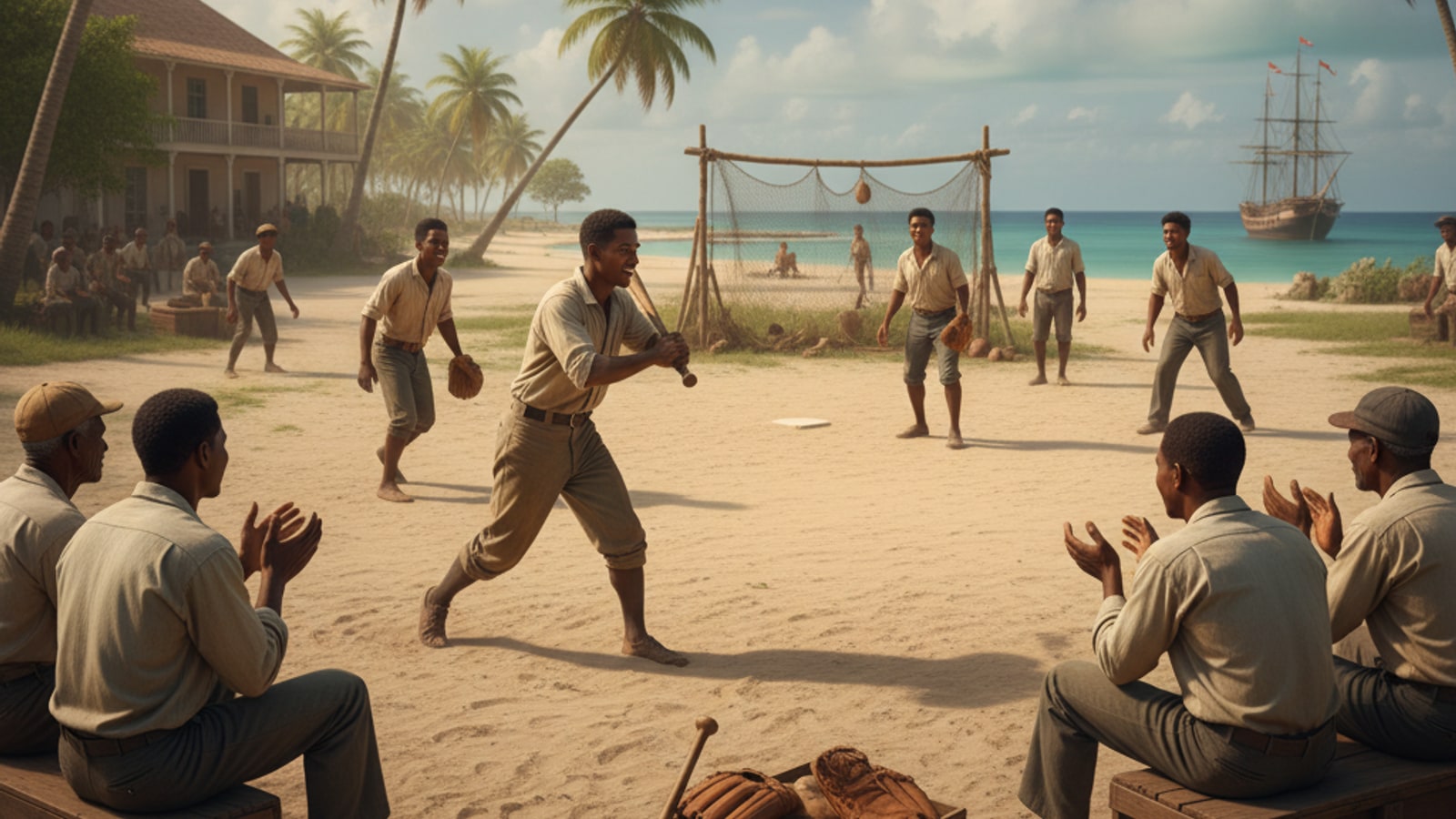 How did the game of baseball spread to the Caribbean?