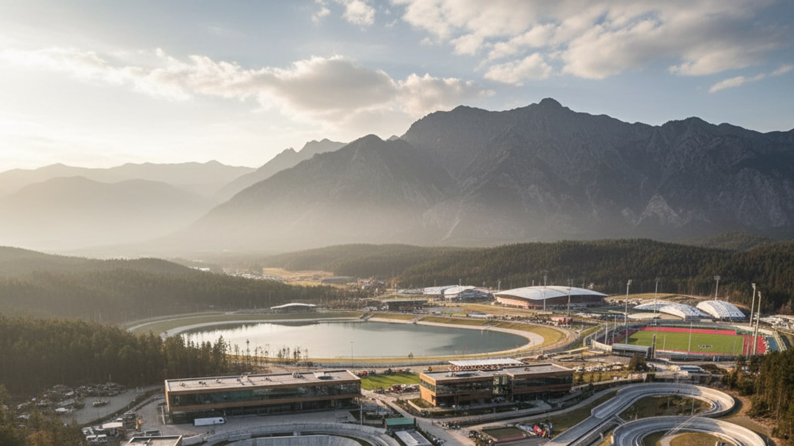 What are the facilities at the Olympic Park?