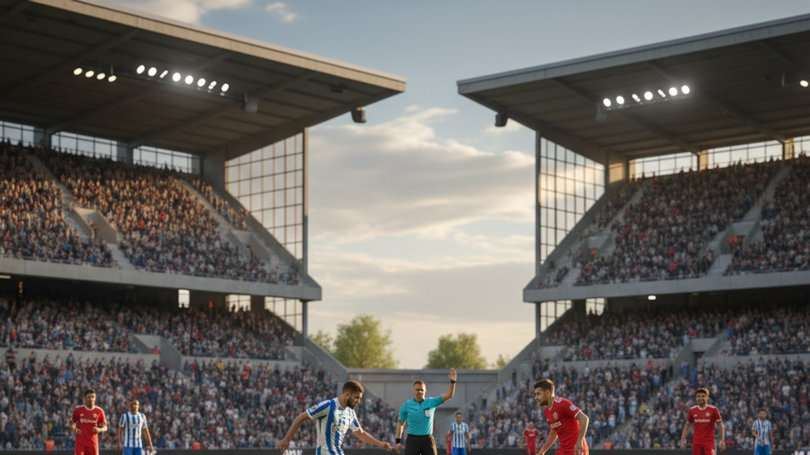 What does "kick off" mean in soccer?