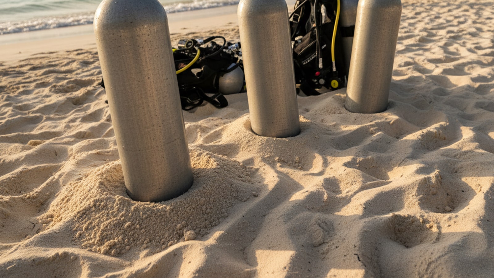 How much heavier is a full scuba tank?