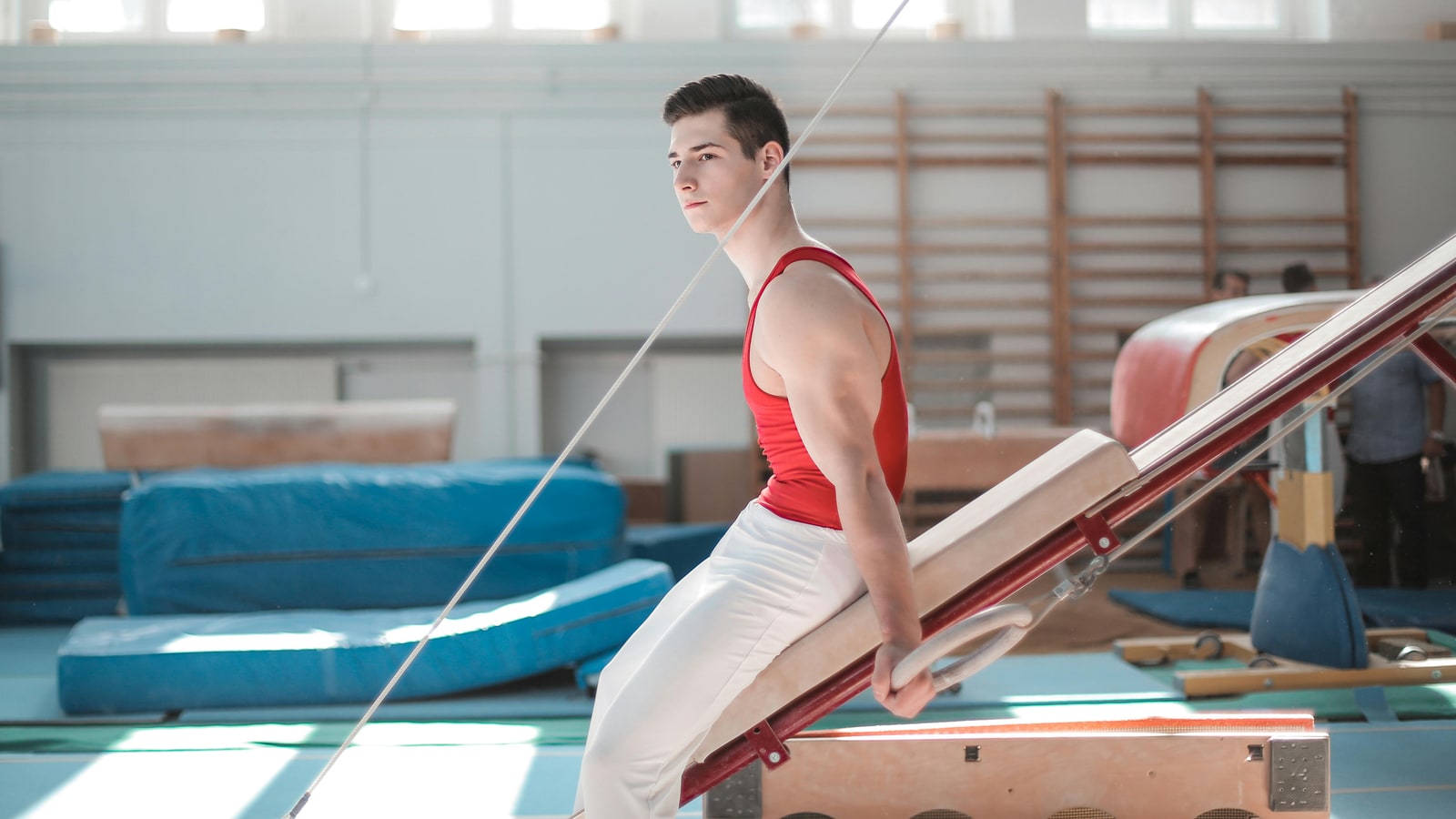 Why do gymnasts wear skimpy outfits?