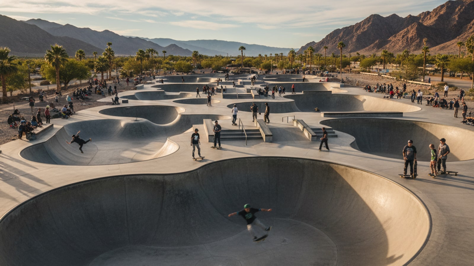 What is the biggest skatepark in America?