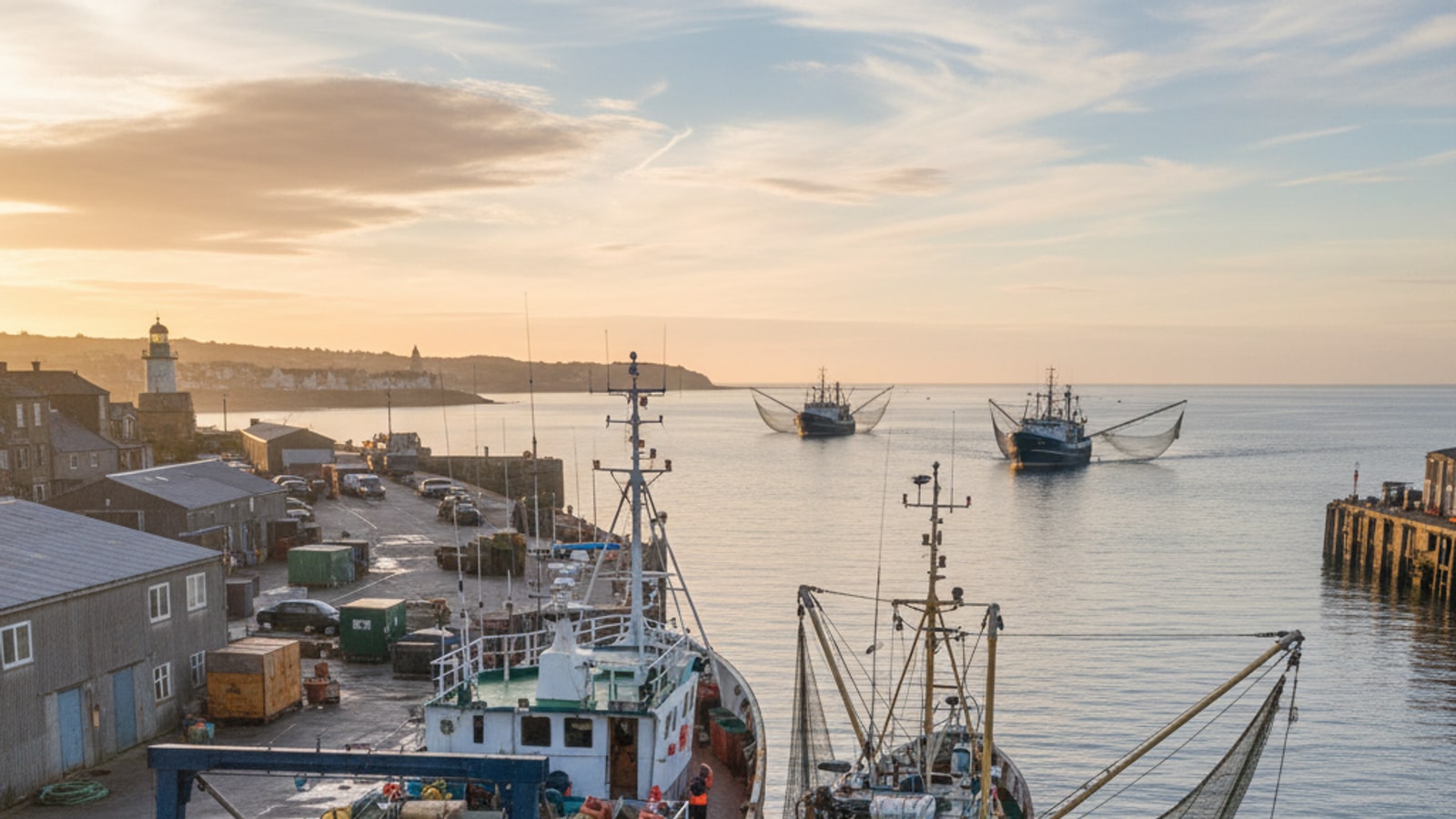 What are the different types of trawlers?