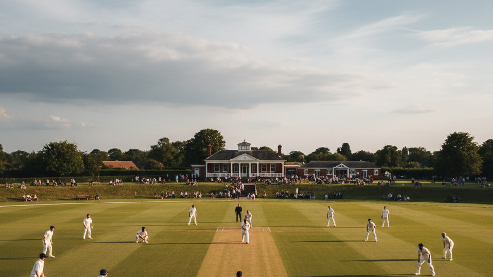 What are the different parts of a cricket match called?