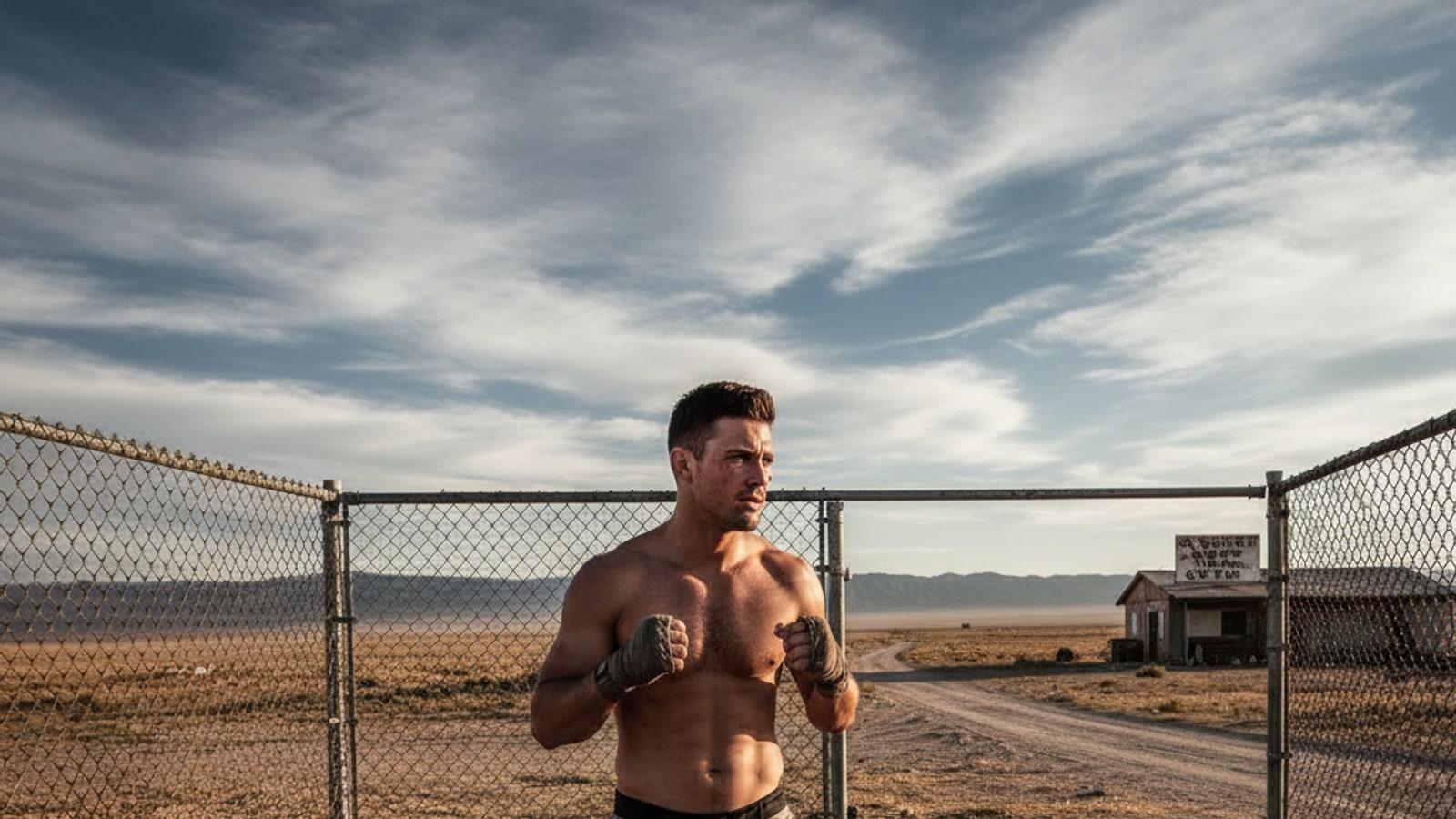 Is Matt Lauria a fighter in real life?