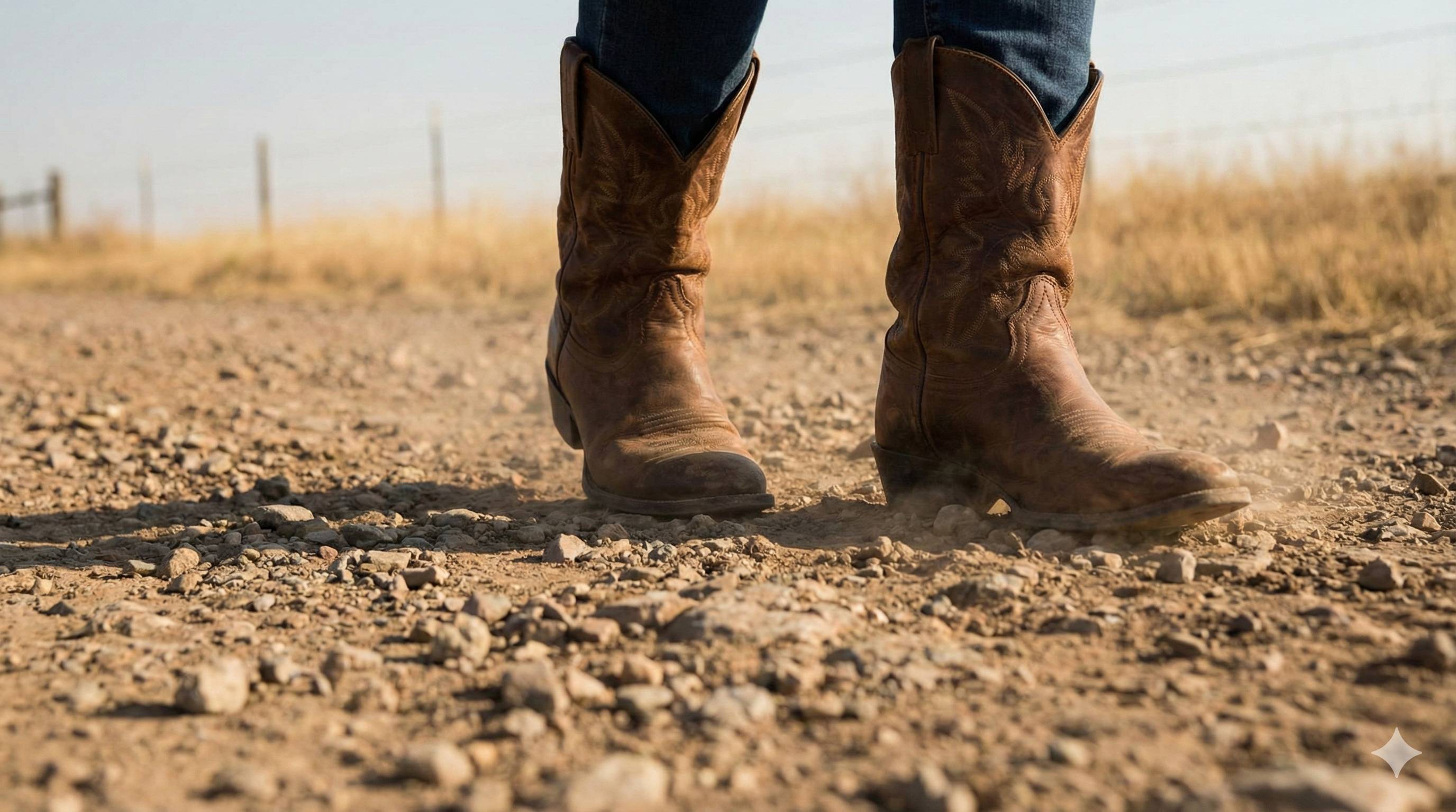 Are cowboy boots hard to walk in?