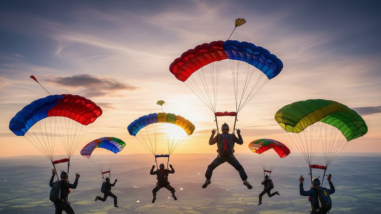 Is skydiving bad for your health?