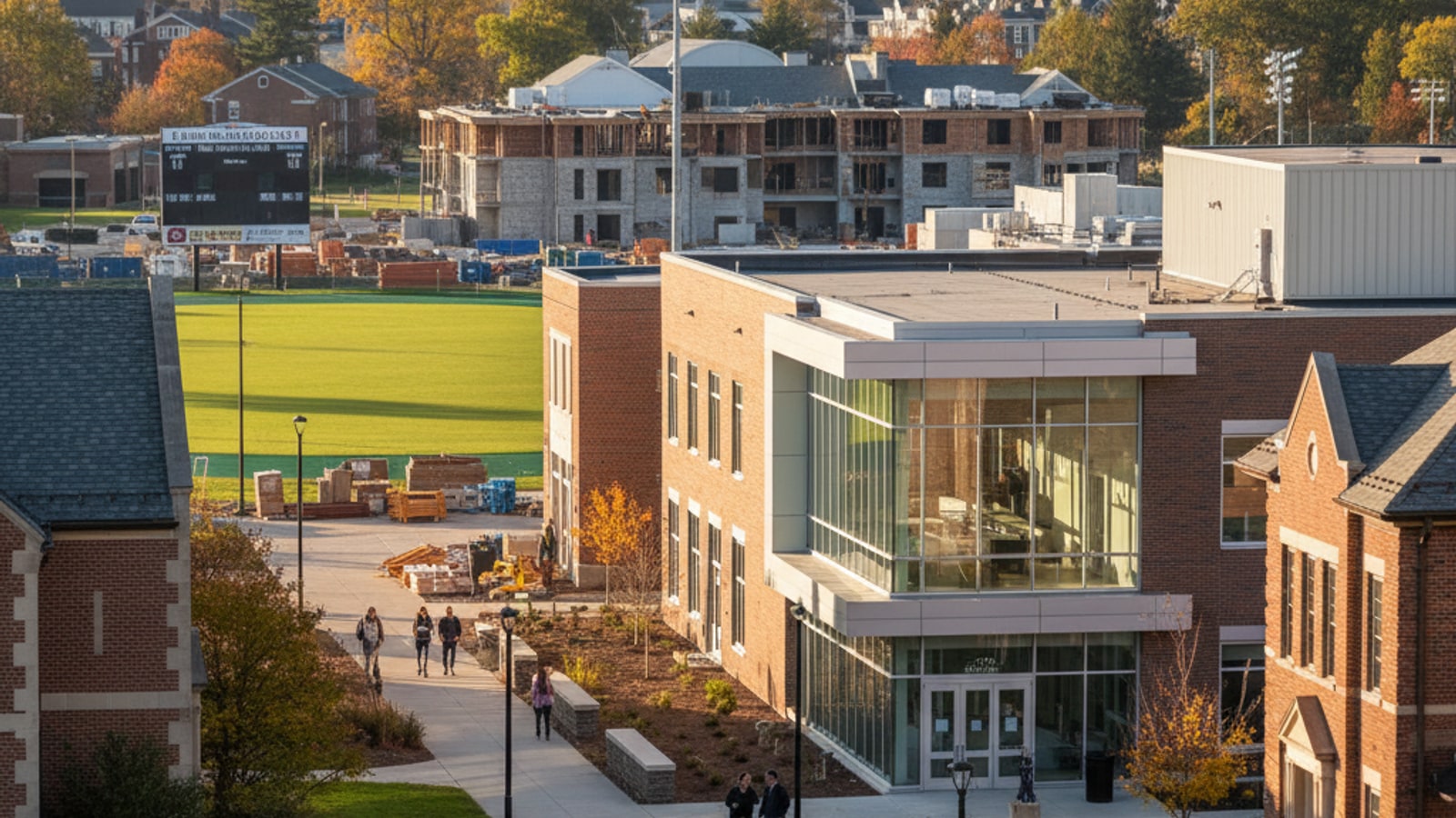 How does a Division III college get money?