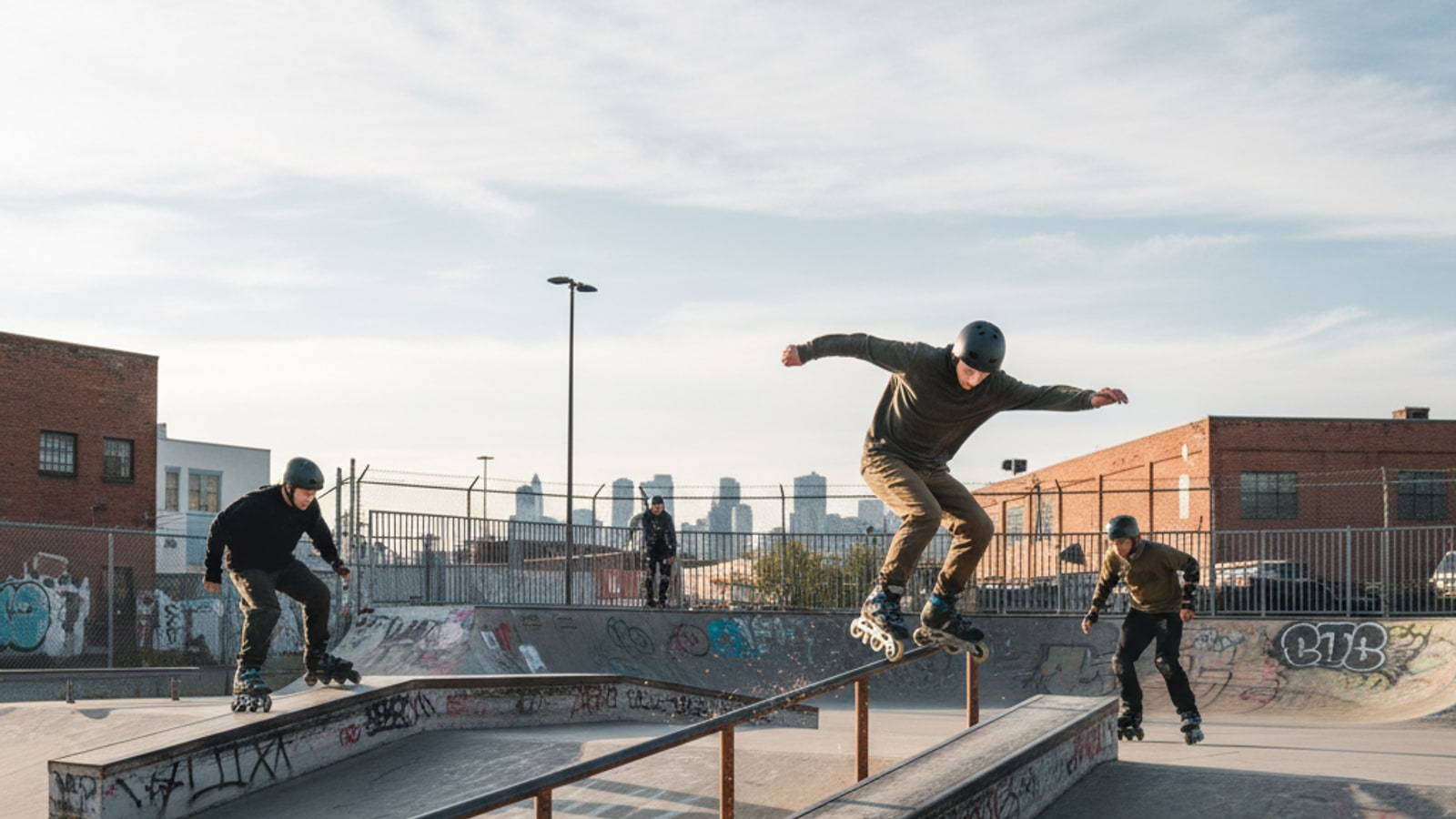 What does "aggressive inline skating" mean in video games?