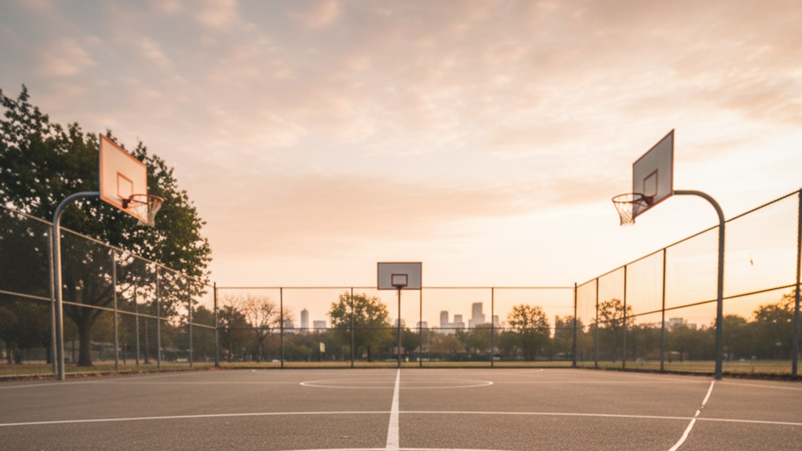 How big is a full-court basketball in inches?