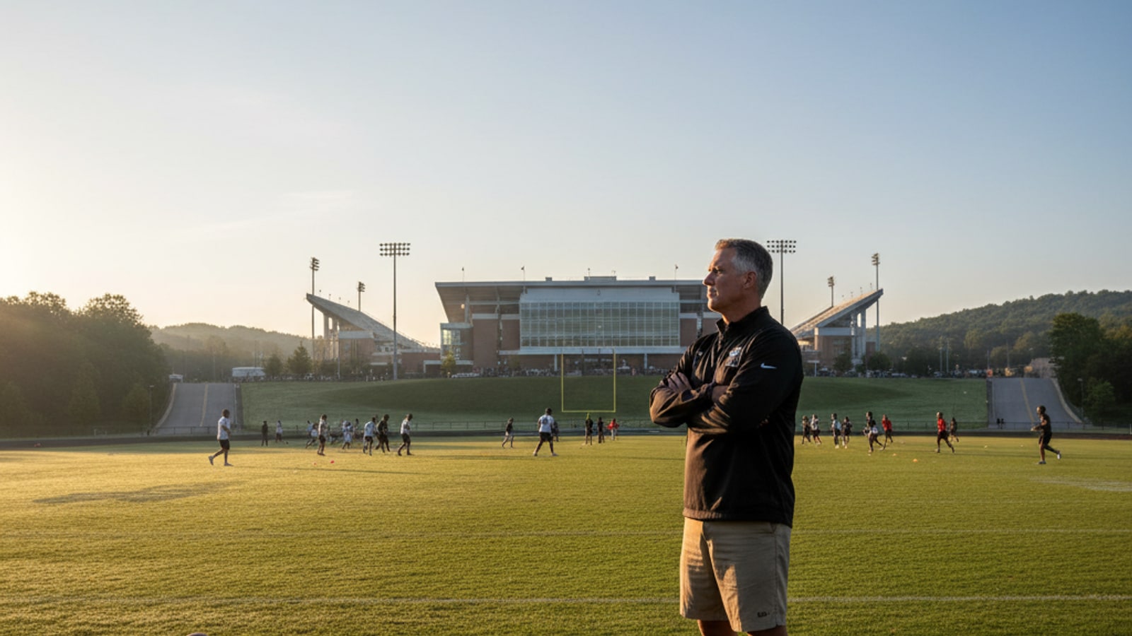 What are the duties of a college football coach?