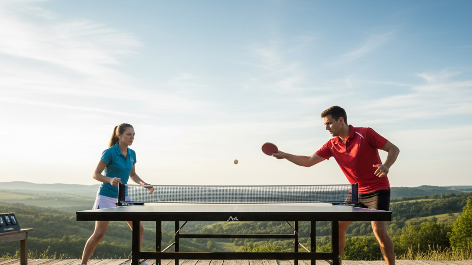 How many points does a player need to win a set in table tennis?