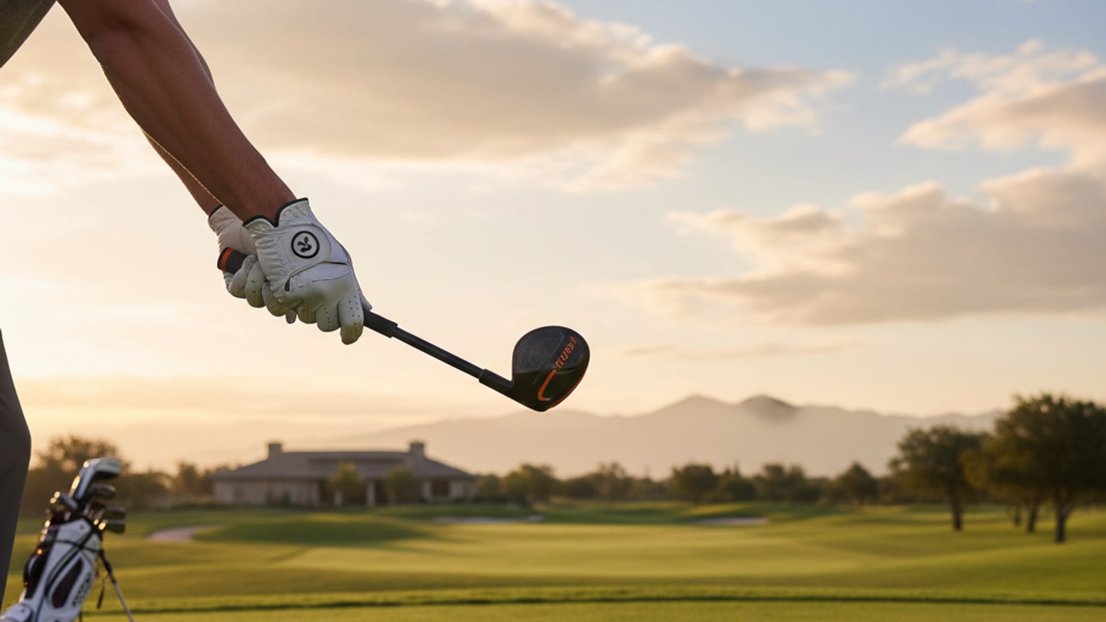 Do you wear a golf glove while using a swing trainer?