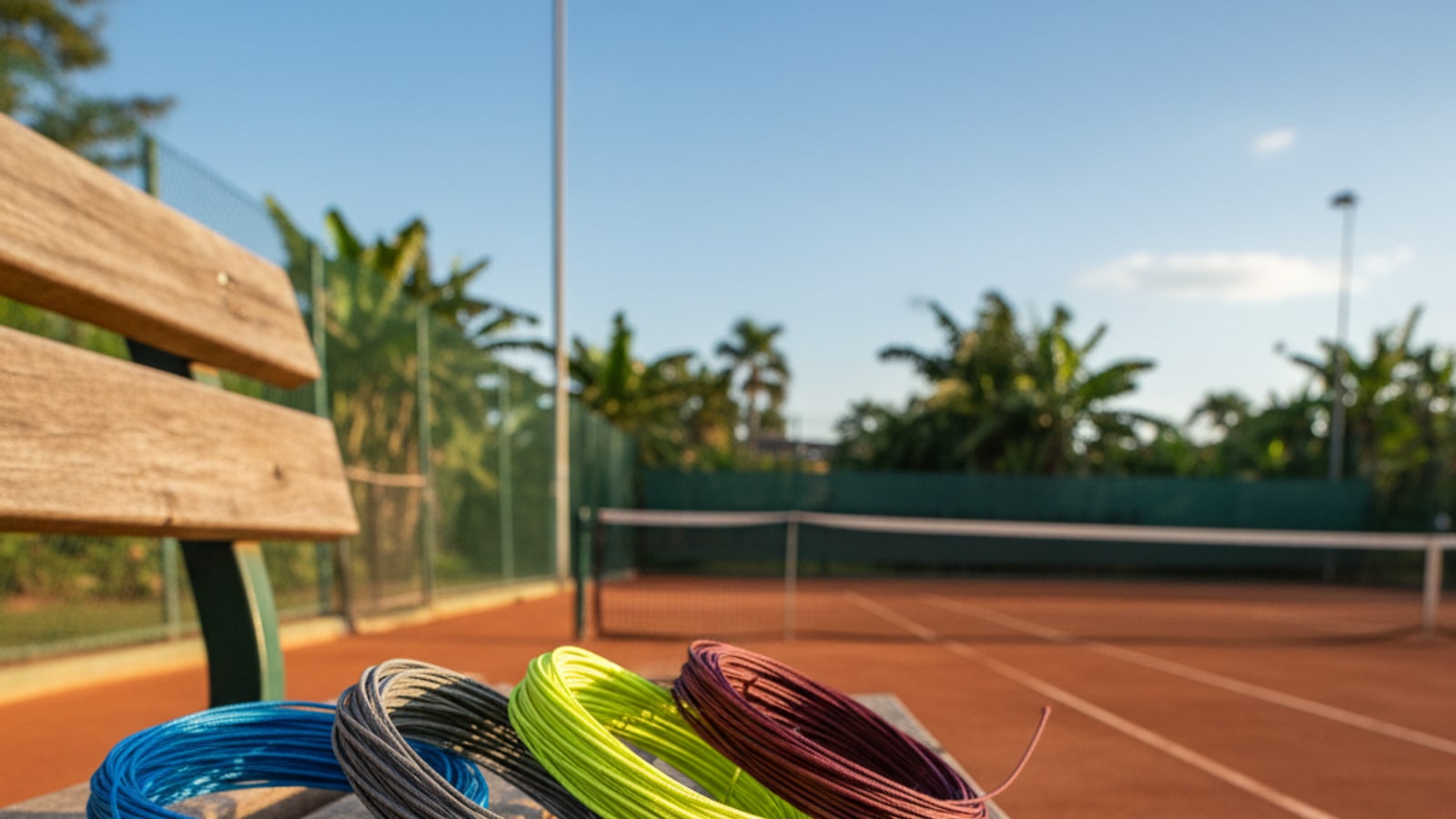 What strings do pros use for tennis?