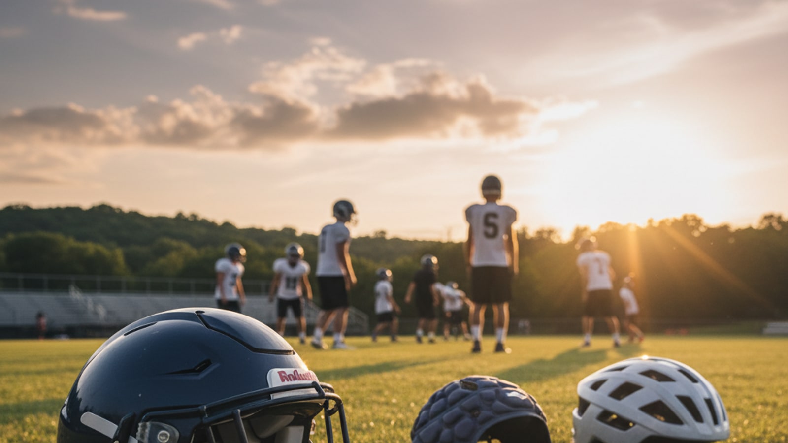 What kind of head protection do you need for sports?
