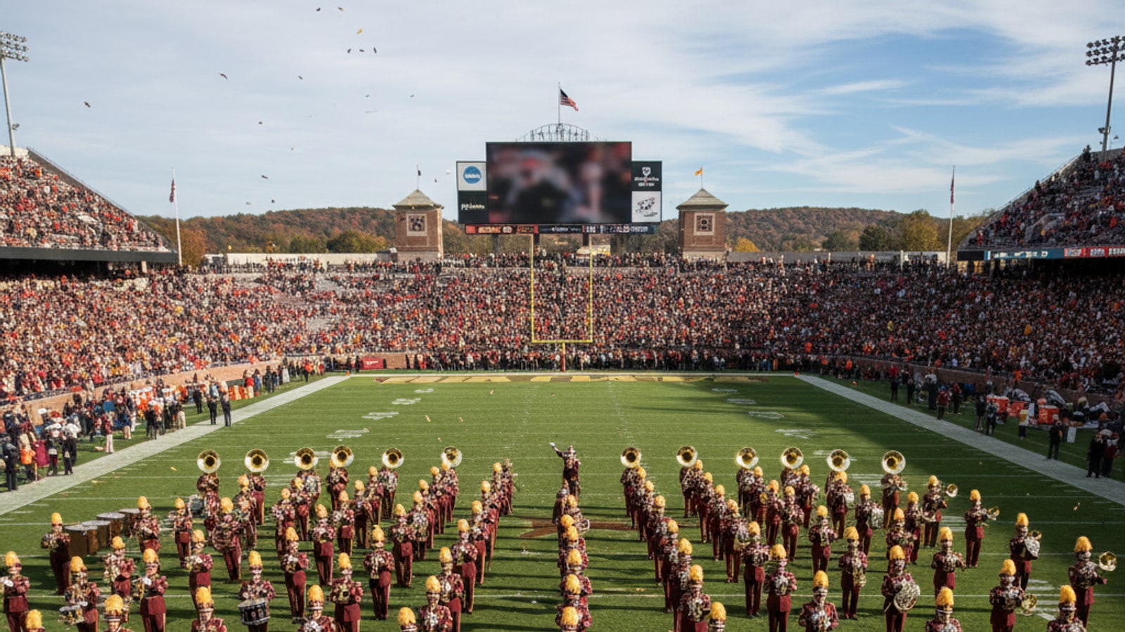 Does Loyola Chicago have a marching band?
