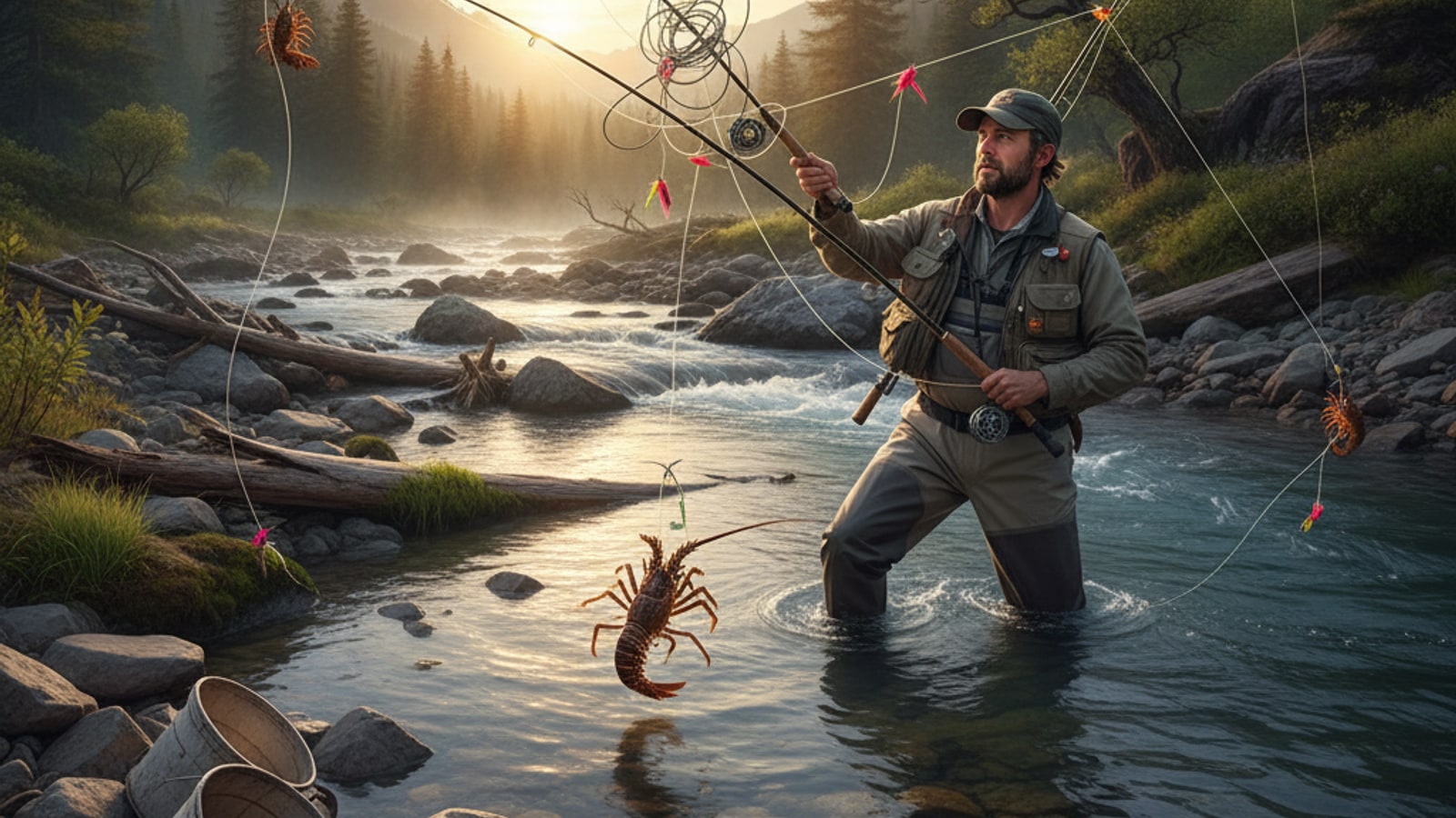 Can you triple tick fly fishing?