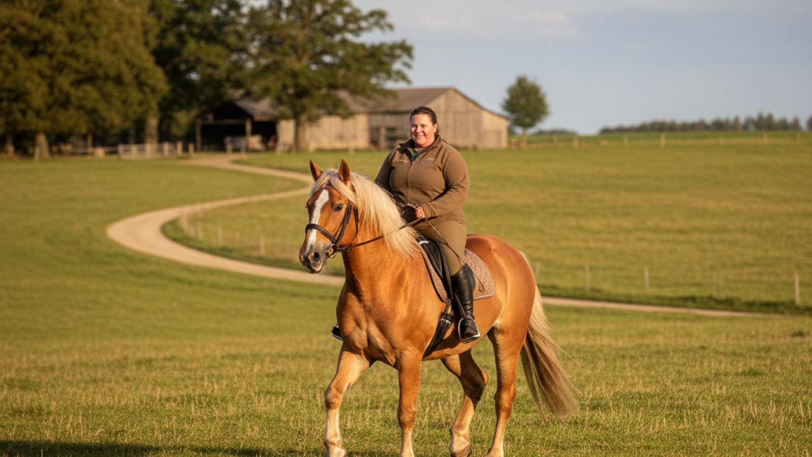 Can a 350-pound person ride a horse?