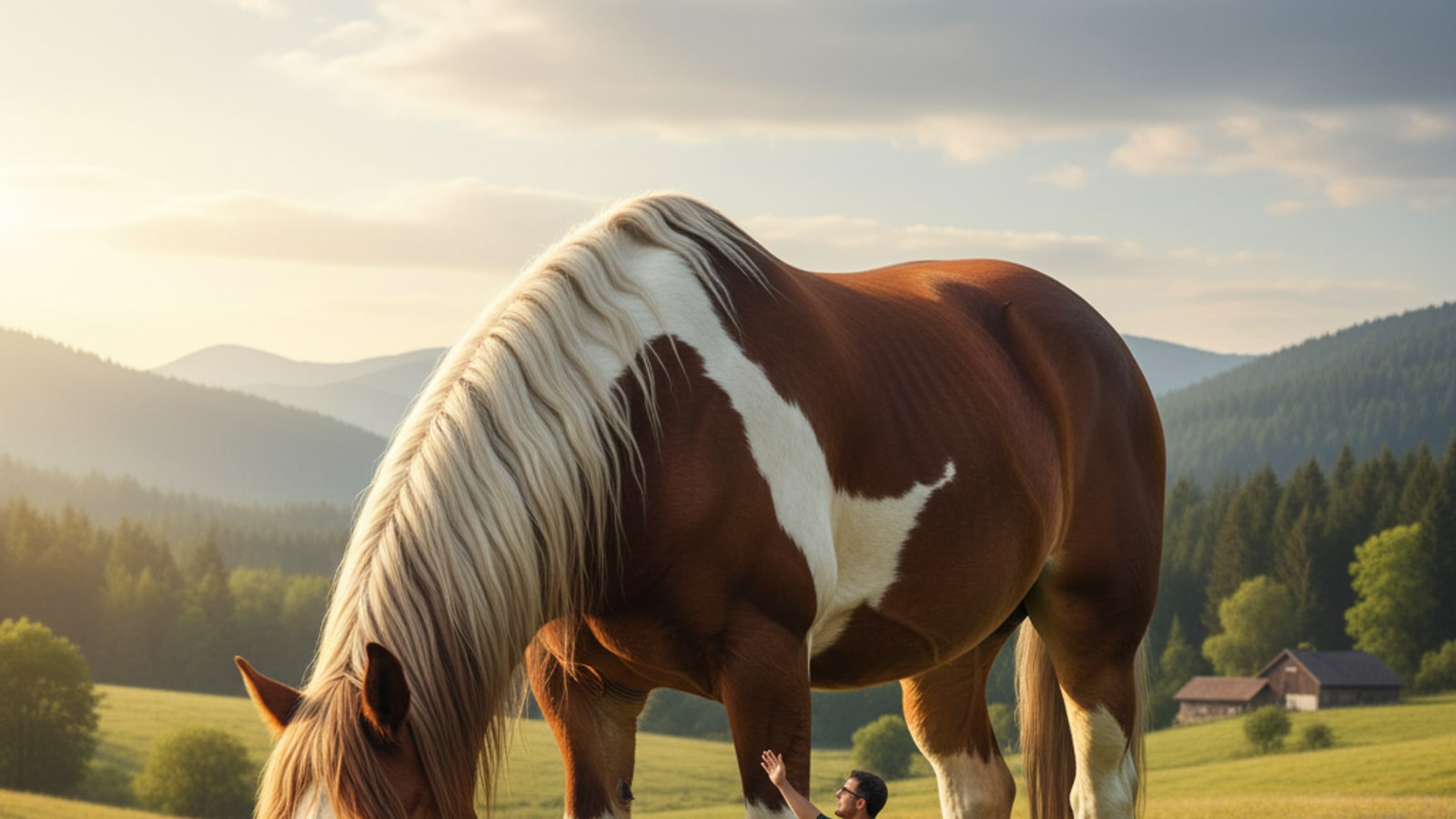 How tall is the biggest horse?