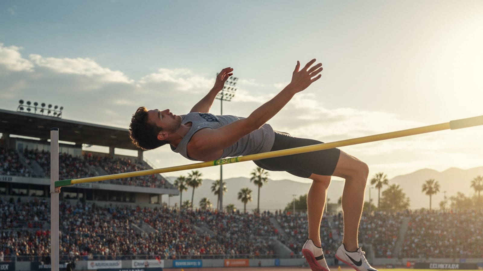 What is the highest high jump in history?