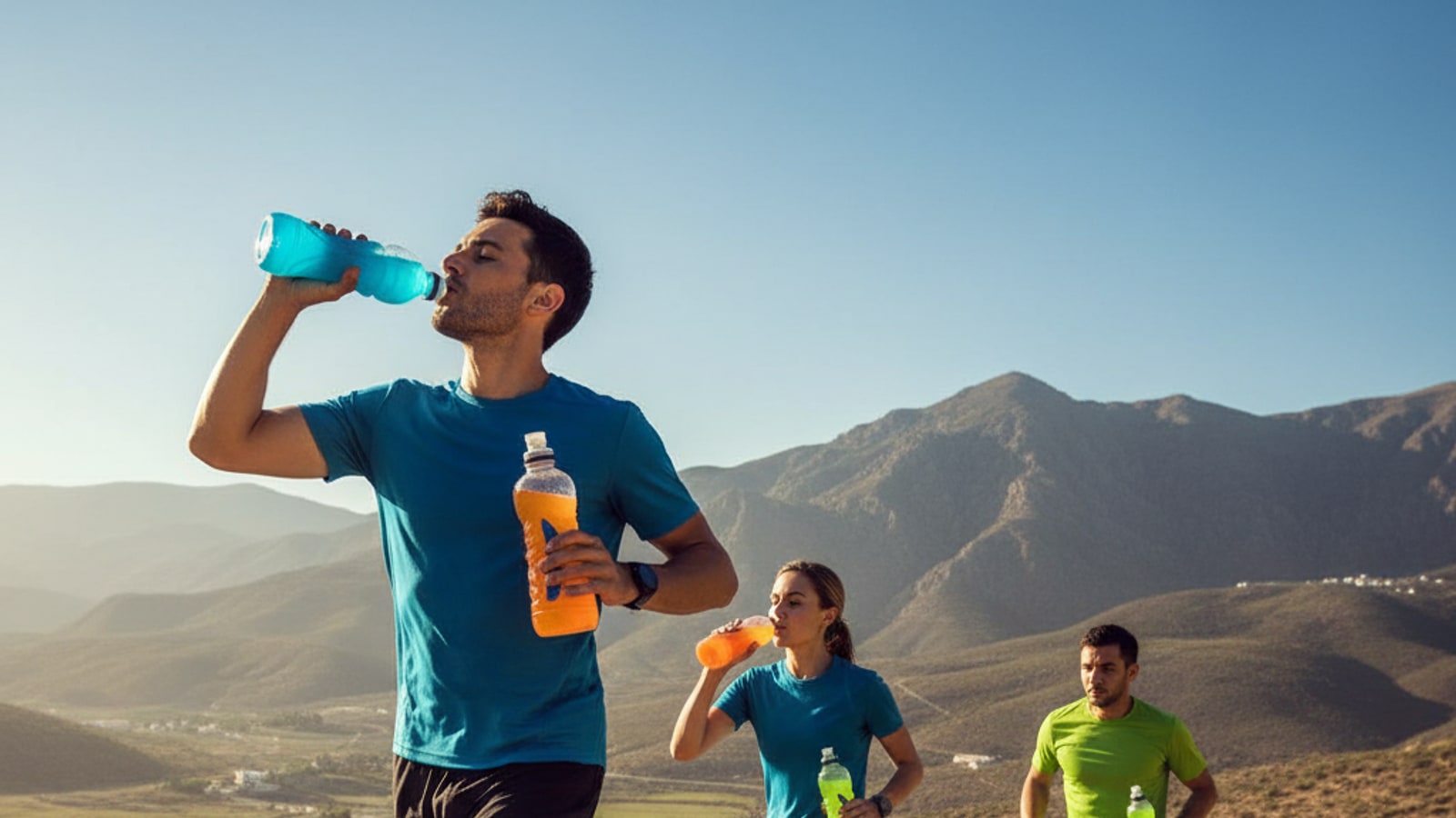 What do Olympians drink?