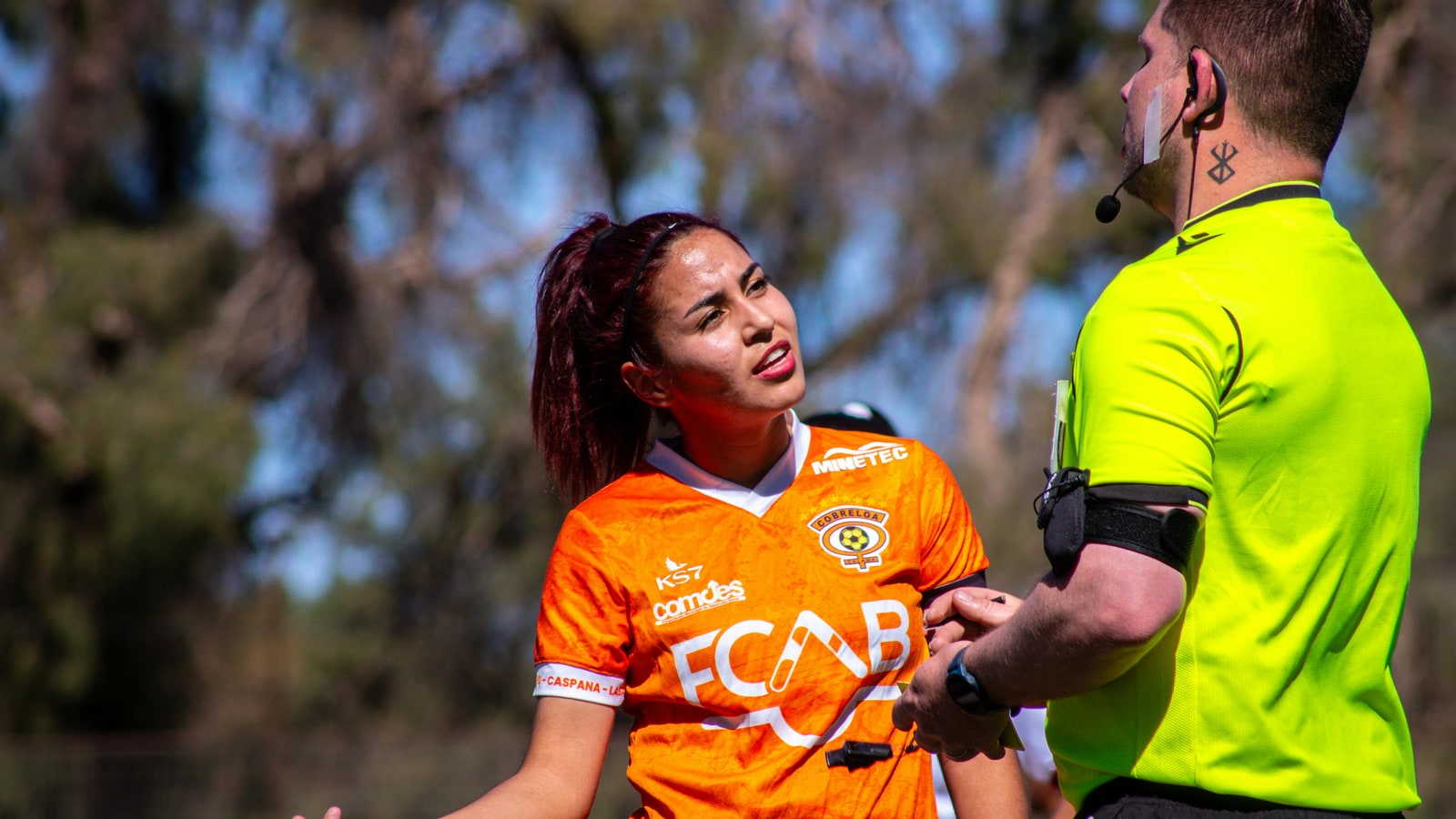 Why do referees check players' shorts?