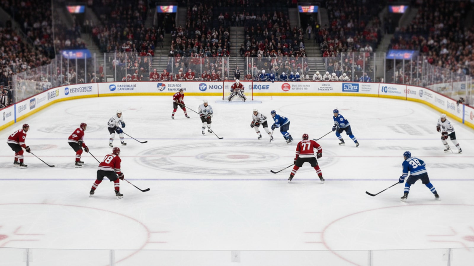 How many periods are there in a hockey game?