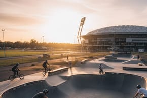 When Was Mat Hoffman's Action Sports Park Open?