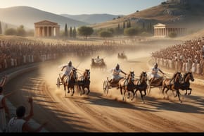 What Was the Horse Race in the Ancient Greek Olympics?