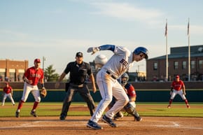 What Is the Ruling When a Batted Ball Hits a Baserunner?