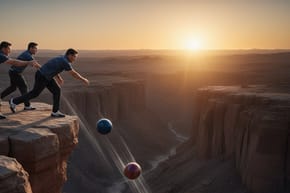 How Fast Will a Bowling Ball Fall?