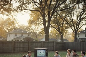 When Did Live Football on TV Start?