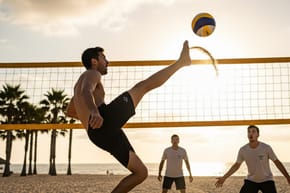 Is Using Your Feet Legal in Volleyball?