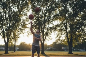 Can You Throw a Basketball at Yourself?