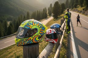 What Is Valentino Rossi's Helmet?
