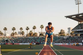 What Is the World Record for the Long Jump Event?