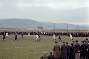 What Was the Score Between Scotland and England in 1872?