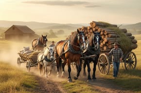 How Much Weight Can a Horse Pull in a Cart?