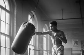How Old Was Muhammad Ali When He Got His First Knockout?