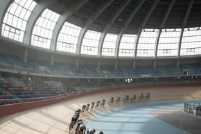 How Fast Do Cyclists Go in a Velodrome?