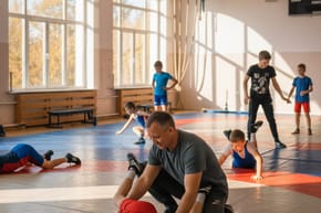 What Kinds of Moves Do Young Wrestlers Learn?