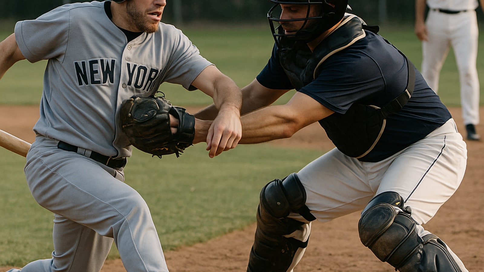 When is a third strike not caught by the catcher?
