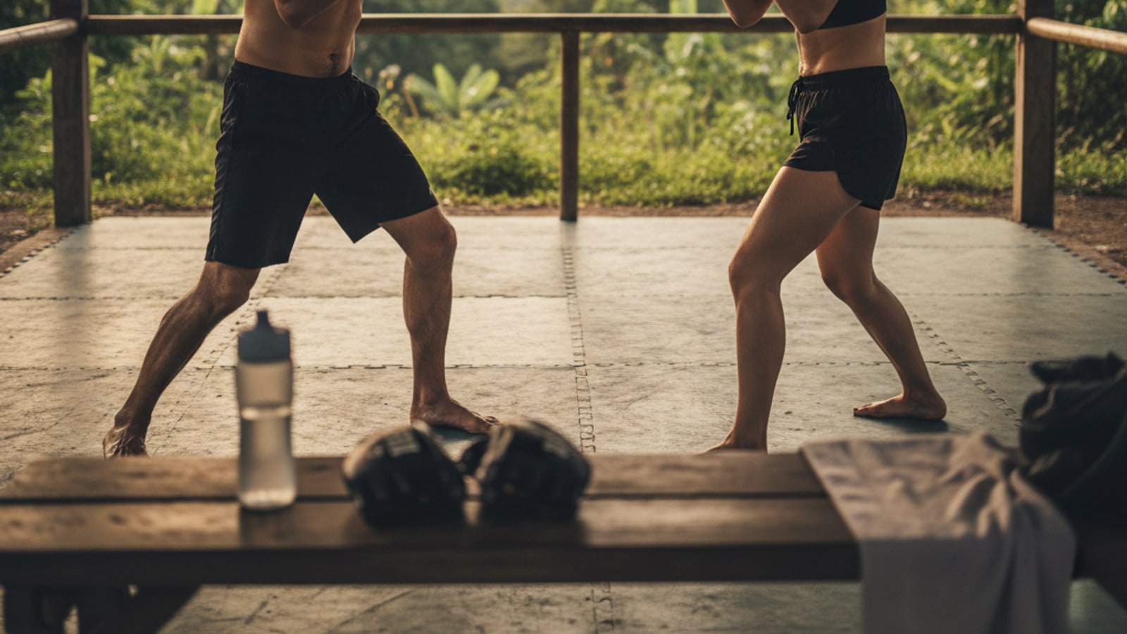 Can you spar without gear?