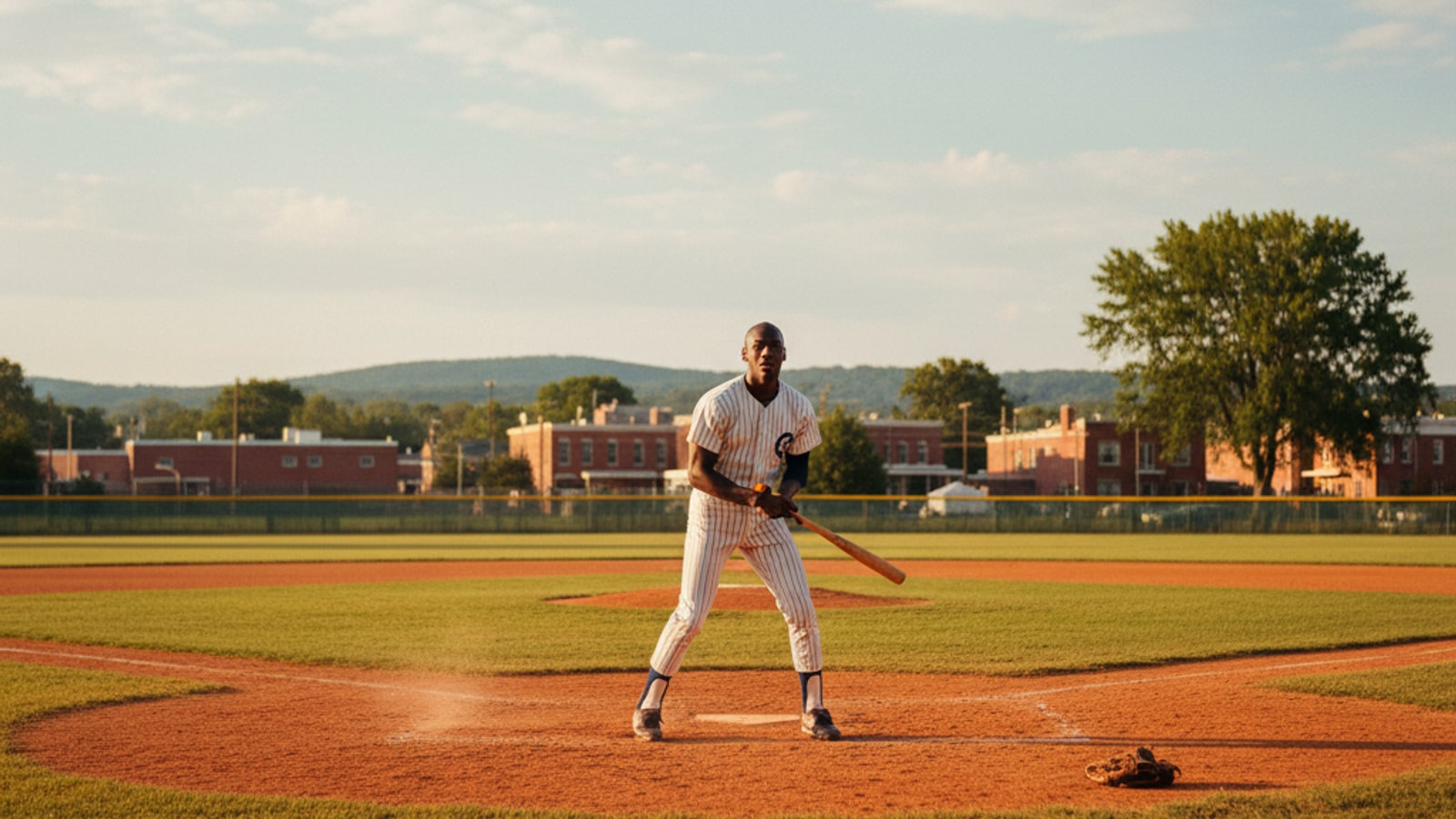 How did Michael Jordan think he was good at baseball?